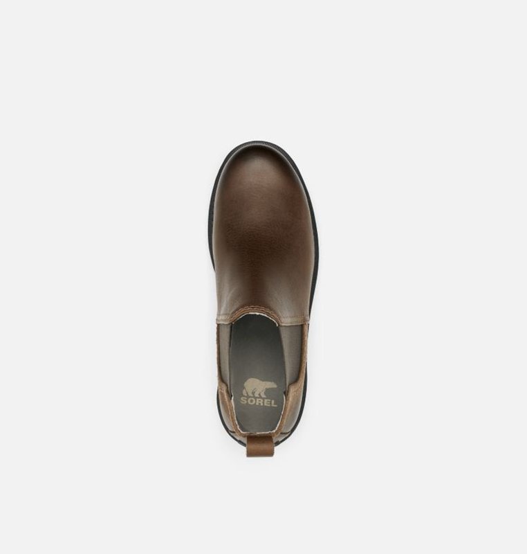Sorel Herr Stövlar Mörk Brun - Mad Brick™ Chelsea - CSU-326184